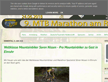 Tablet Screenshot of mtb-am-rursee.de